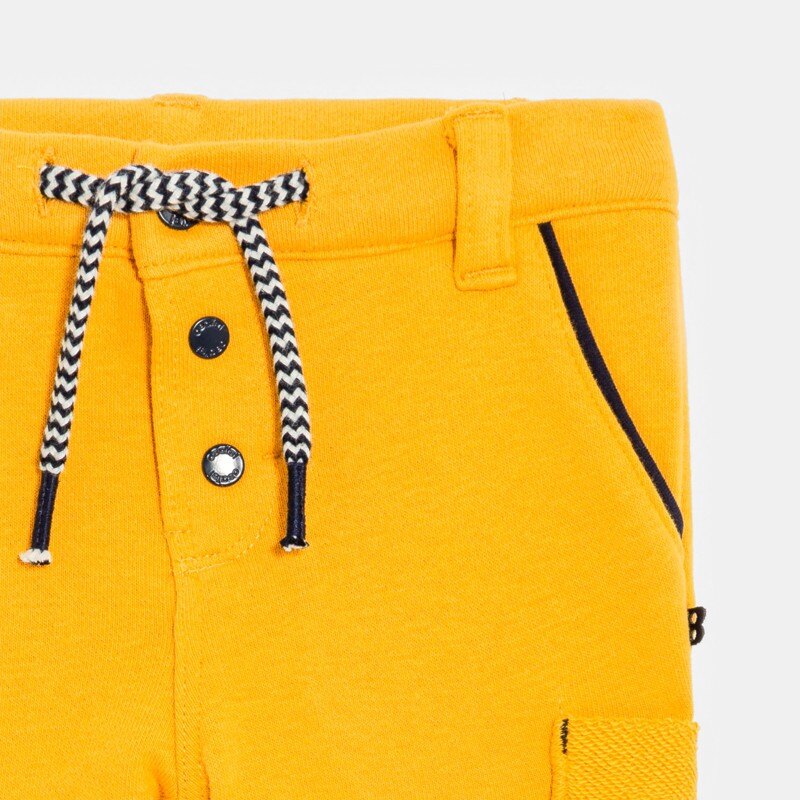 Pantalon molleton jaune bébé garçon Jaune