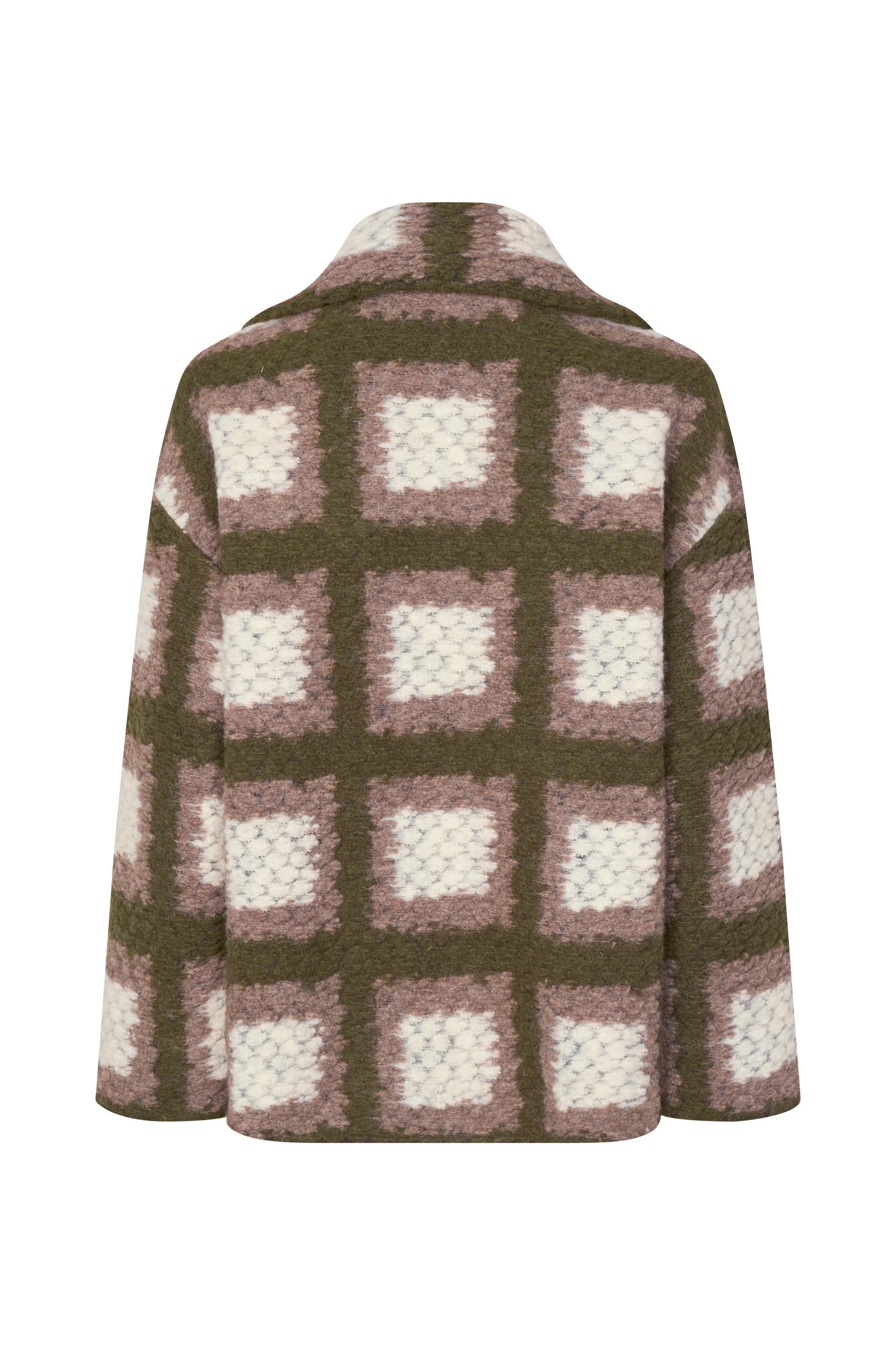 Samsøe Samsøe  Tess Overshirt jakke - Abbey Stone Square