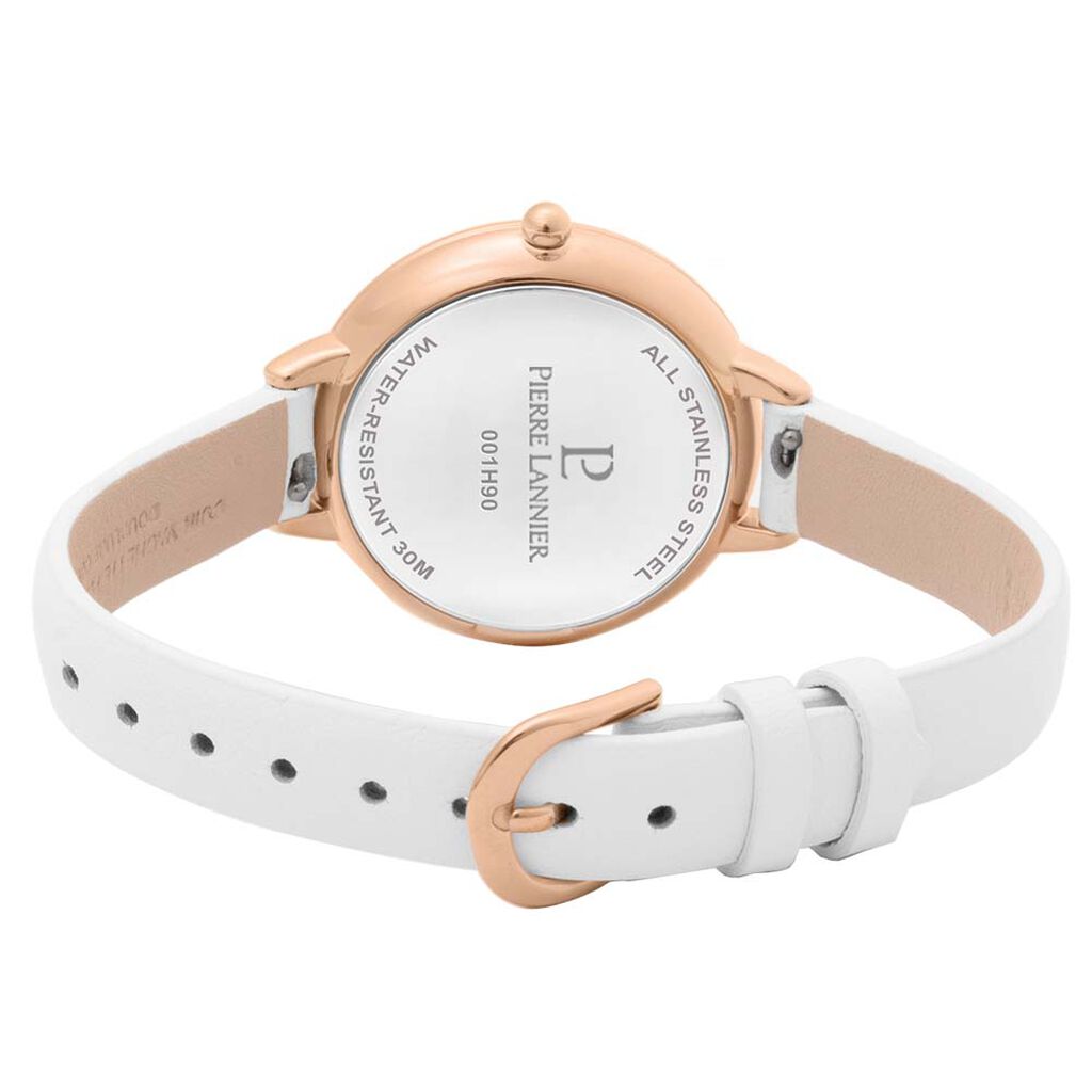 Montre Pierre Lannier Delice Blanc