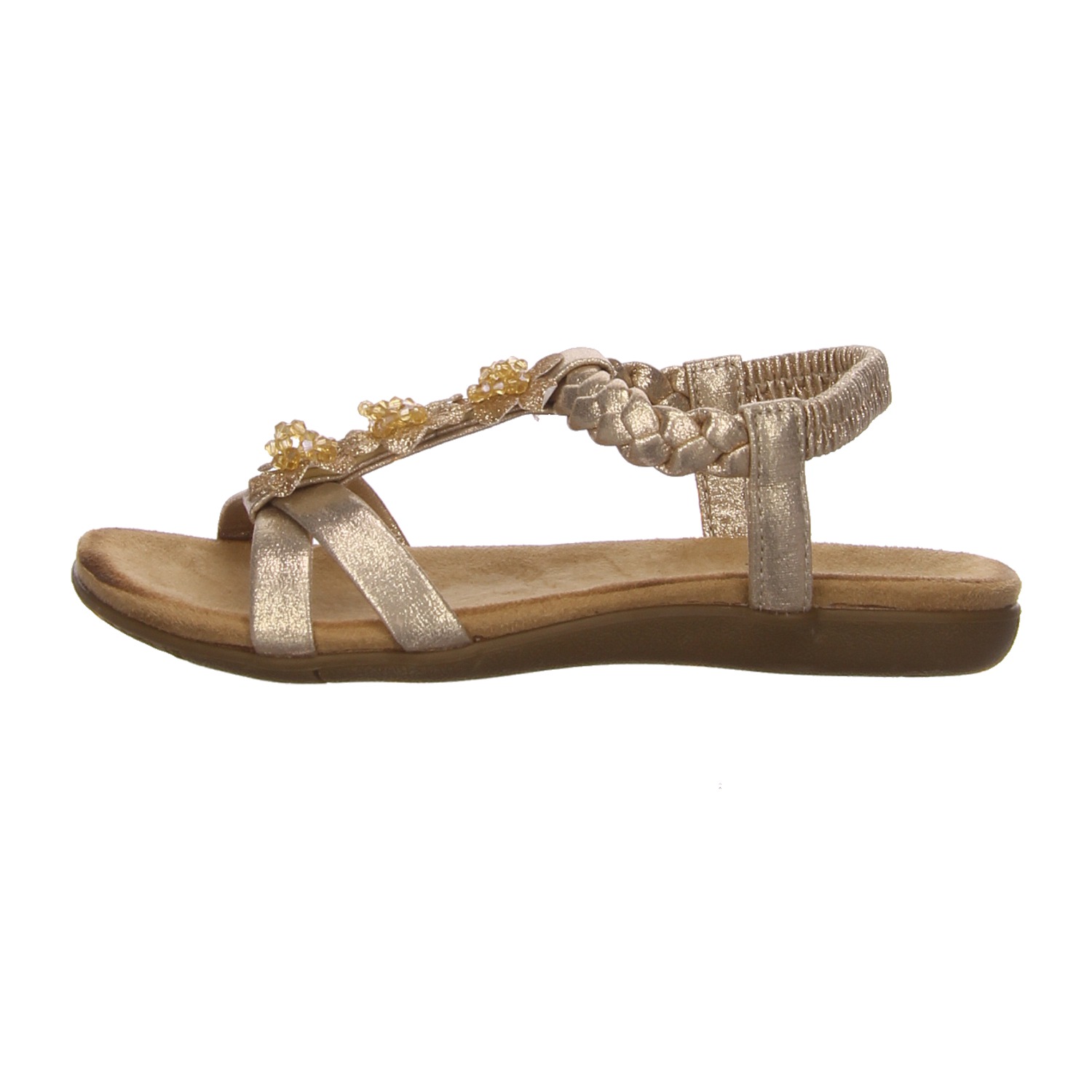 2 Go Shoe Sandalette gold gold/silber/bronce