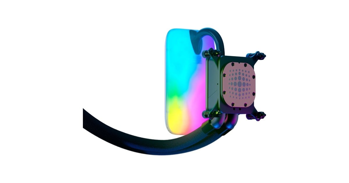 HYTETHICC Q60 waterkoeling  (Zwart/wit)