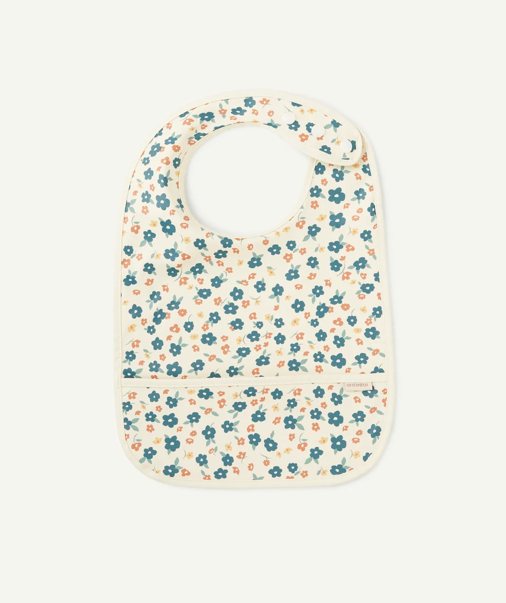 GRECH & CO.BAVOIR EN FIBRES RECYCLÉES ET IMPRIMÉ À CARREAUX