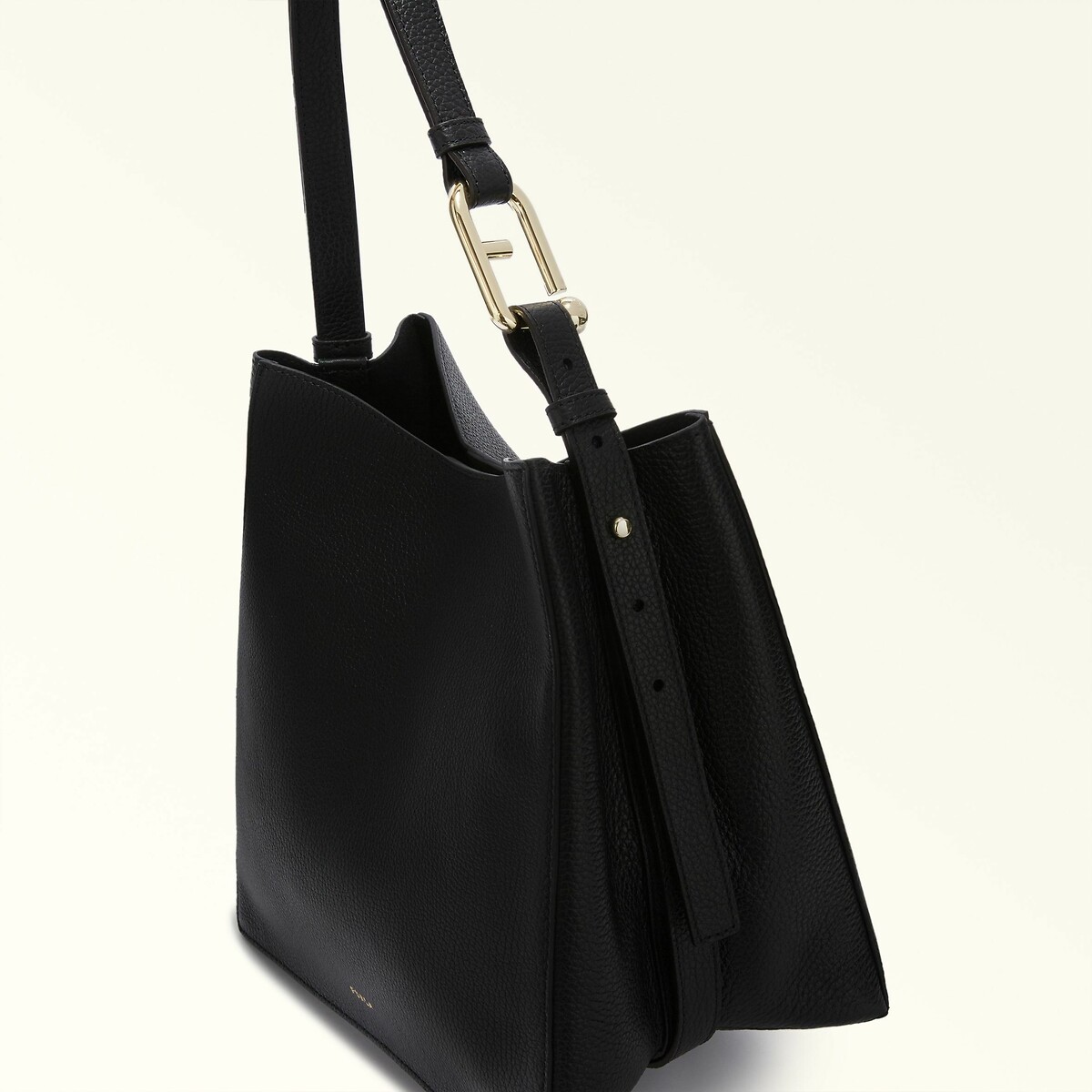 Bolsa saco de couro FURLA NUVOLA S