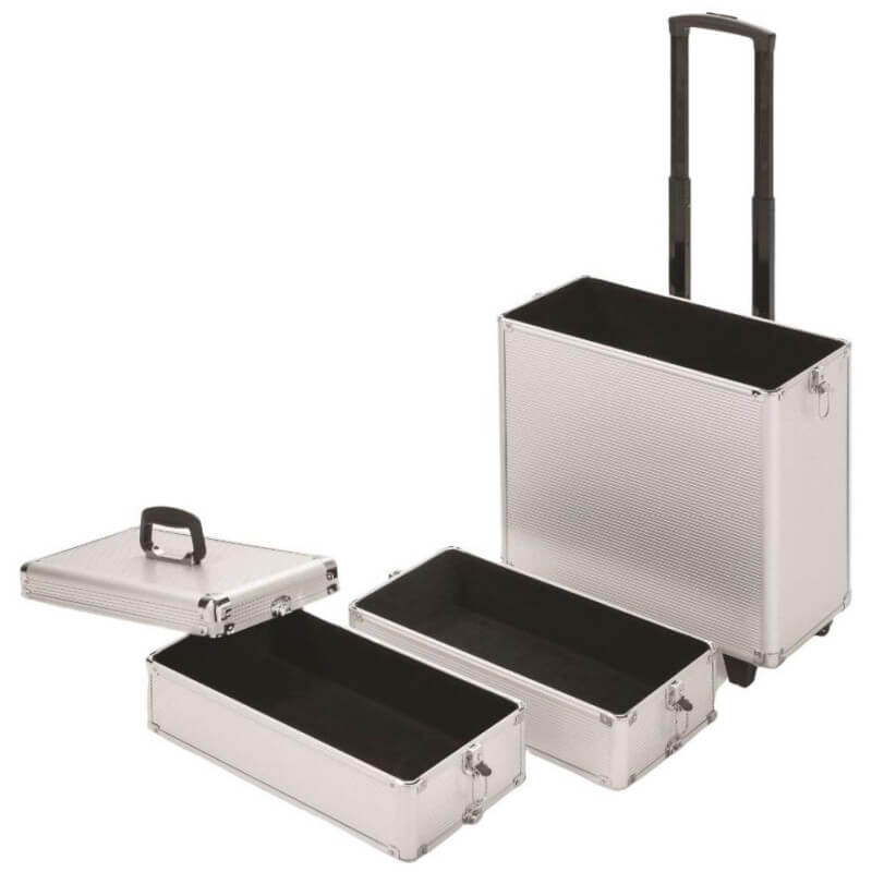 Valise 3 Eléments Space Silver line