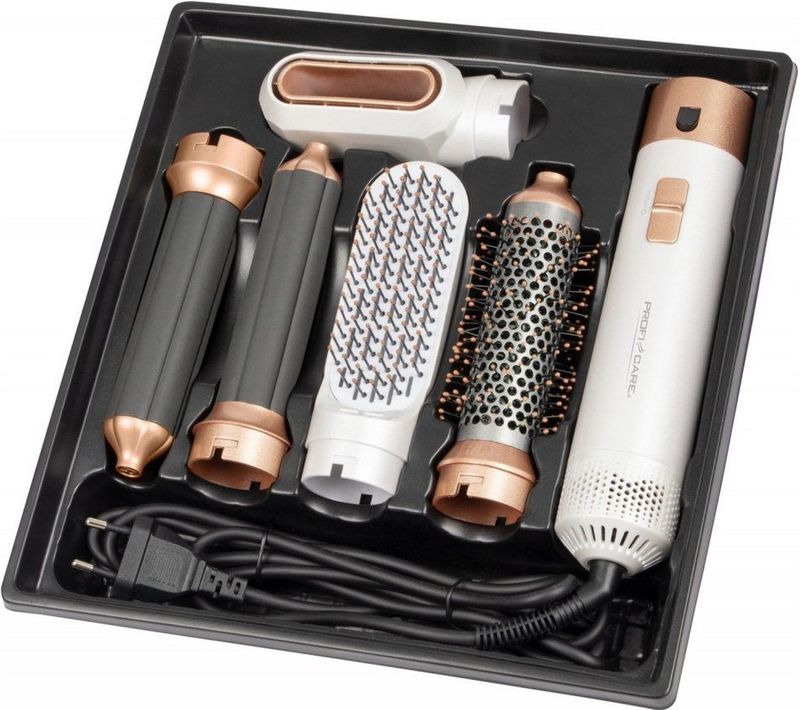 ProfiCare - HAS 3132 - Heteluchtborstel - Wit/Rosé - 4 in 1 Multistyler