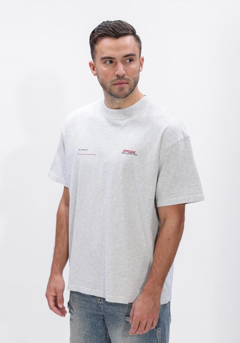 grijze represent t-shirt patron of the club t-shirt
