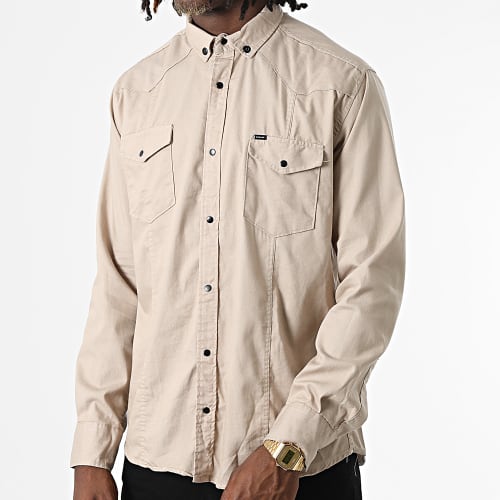 Chemise Manches Longues W-324 Beige