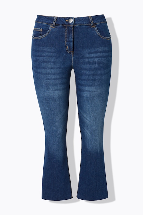 7/8-Jeans Claire, Stretchkomfort, geschnittener Saum, 5-Pocket