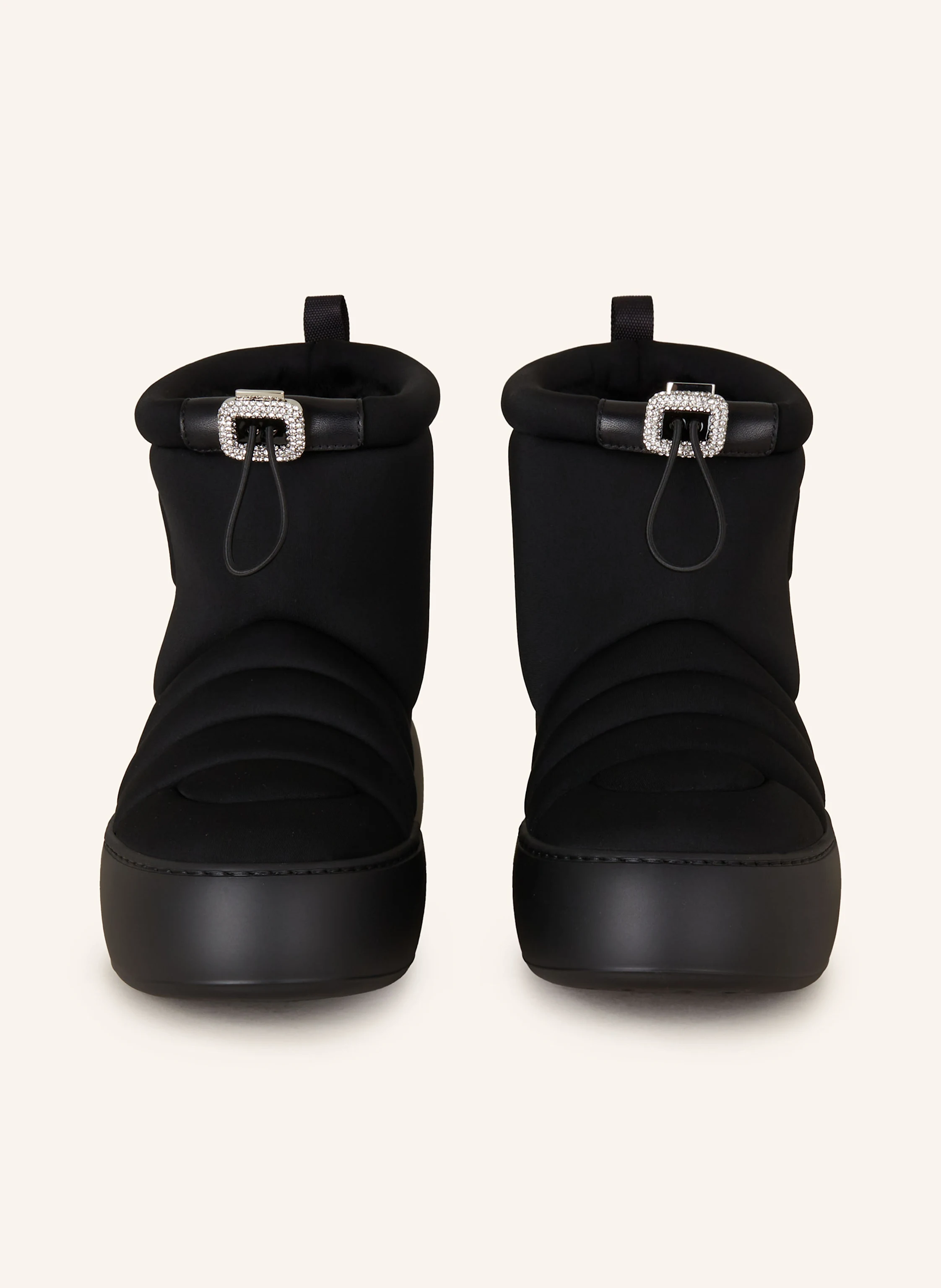 Roger Vivier Boots VIV mit Schmucksteinen
