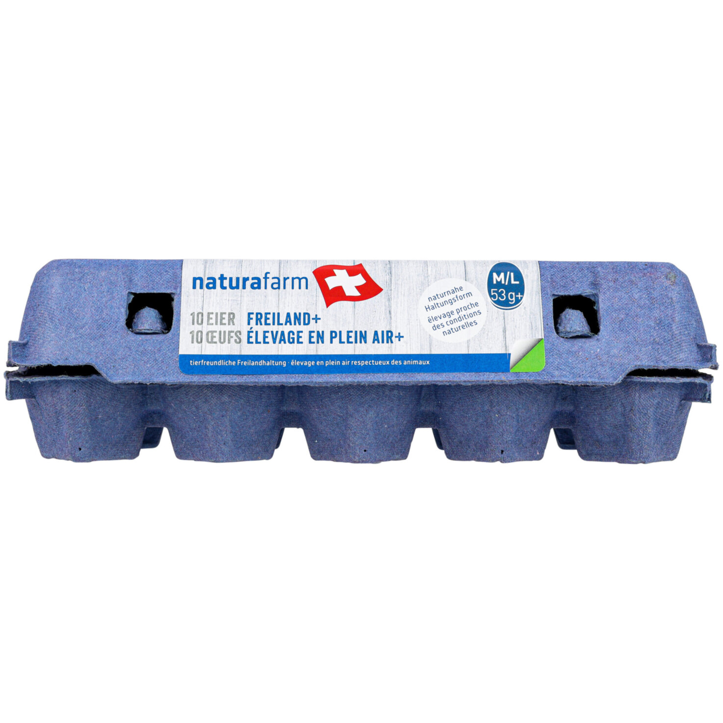 Naturafarm Eier aus Freilandhaltung 53g+ 10 Stück -