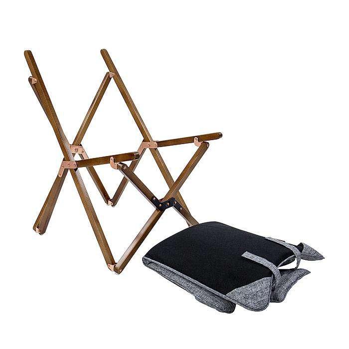 Bo-Camp Bloomsbury Relaxsessel S grau