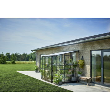 Tuinkas Royal Well Qube LT68 met 3mm veiligheidsglas
