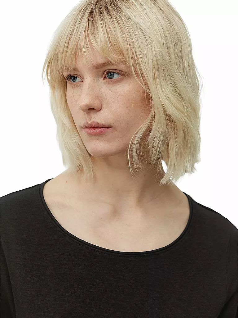 MARC O' POLO DENIM Langarmshirt  schwarz