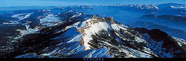 POSTER VERCORS EN HIVER N30