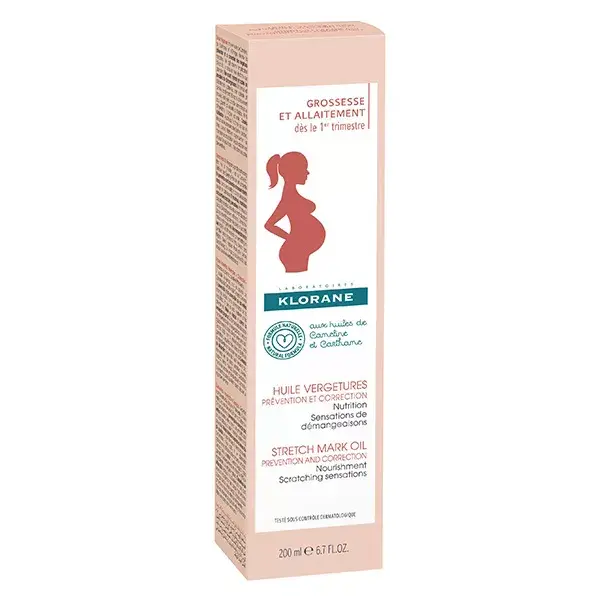 Óleo para Estrias Klorane Maman 200ml