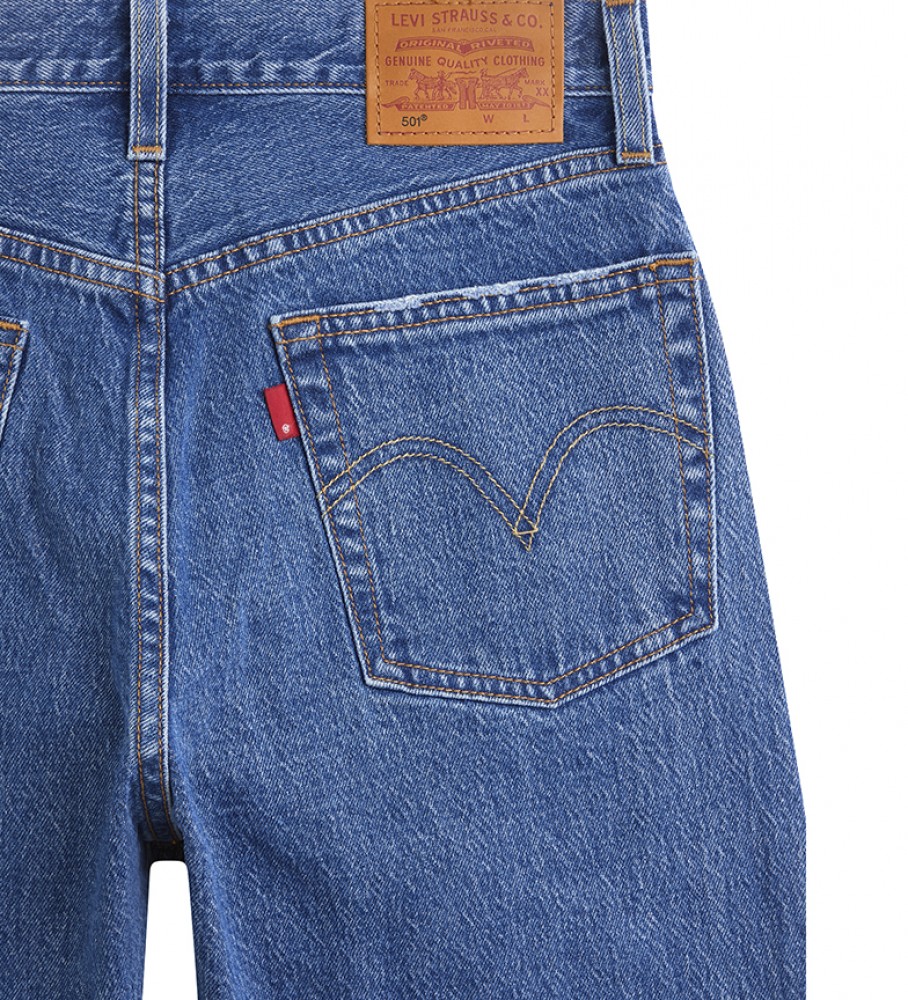 Calça jeans Levi's 501 azul marinho