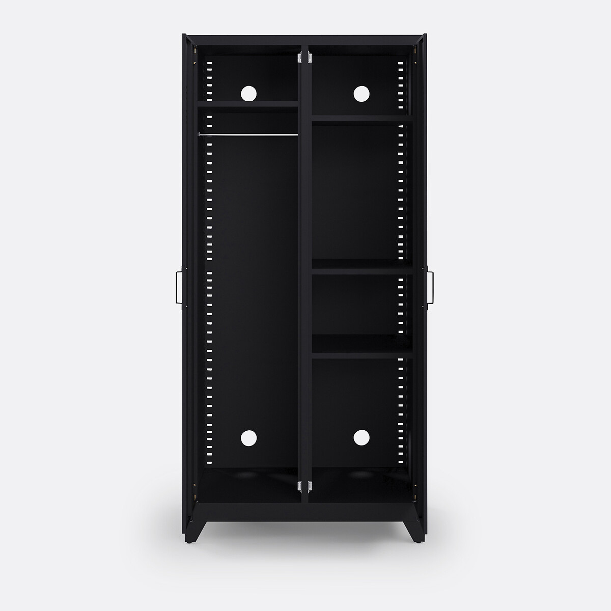 LA REDOUTE INTERIEURS<br>Armário metálico, 2 portas, Hiba