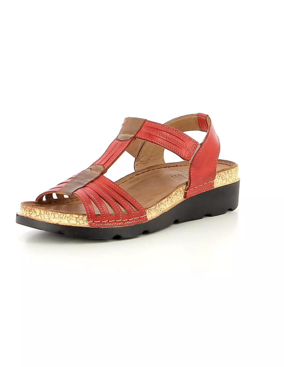 KARYOKA KA IZA ROUGE - Sandales & nu-pieds Rouge