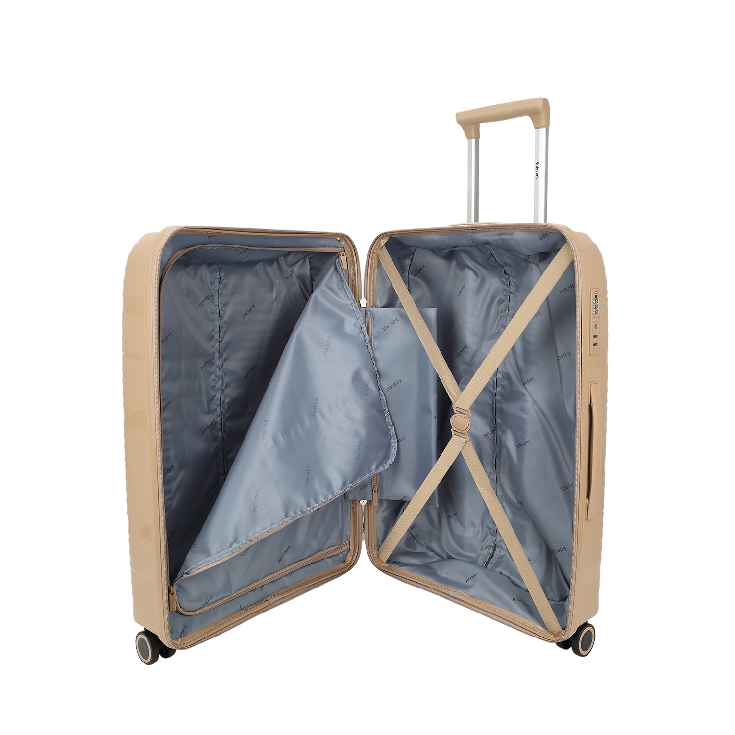 Decent Explorer Trolley 66 champagne