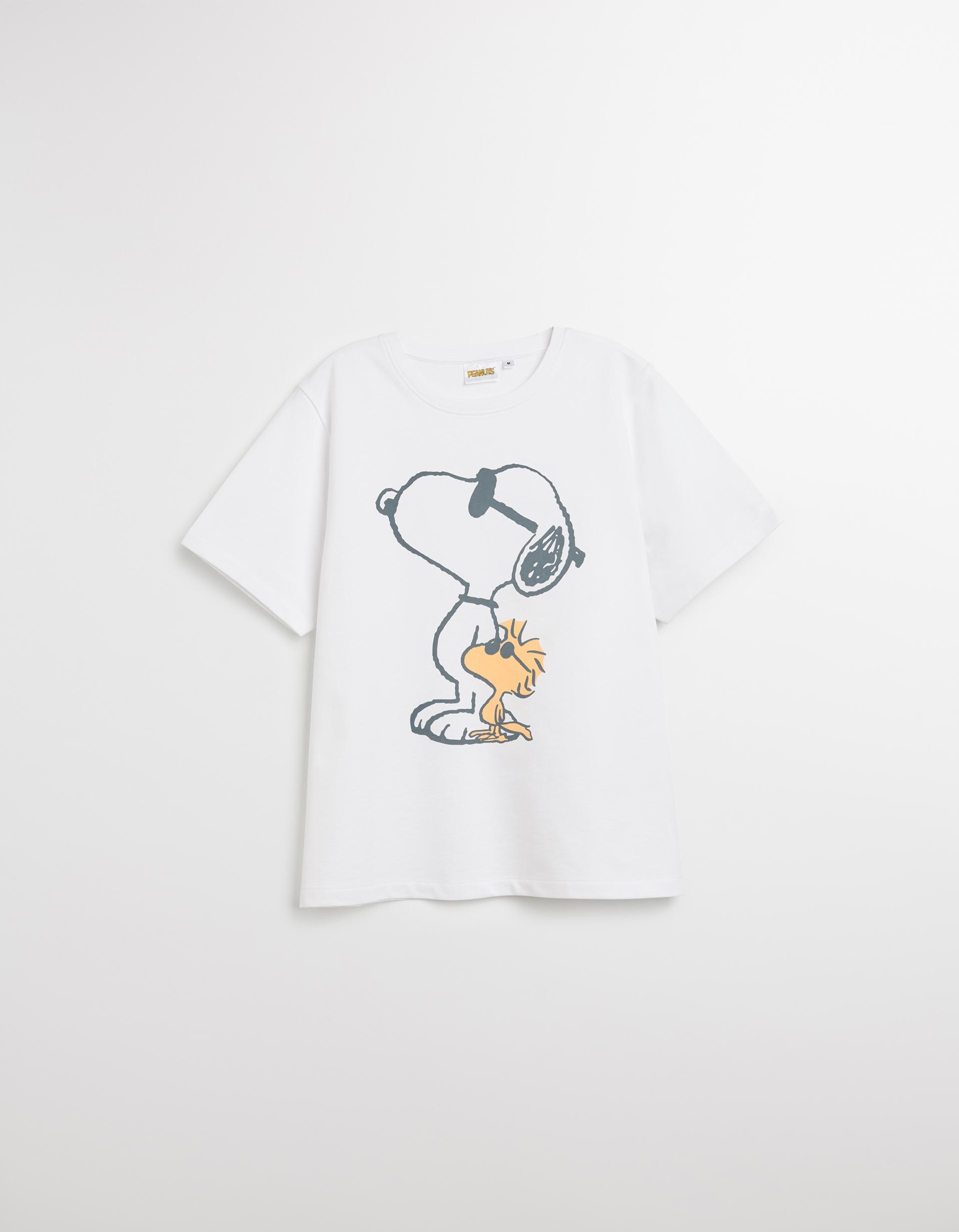 T-shirt 'Snoopy', Mulher, Branco