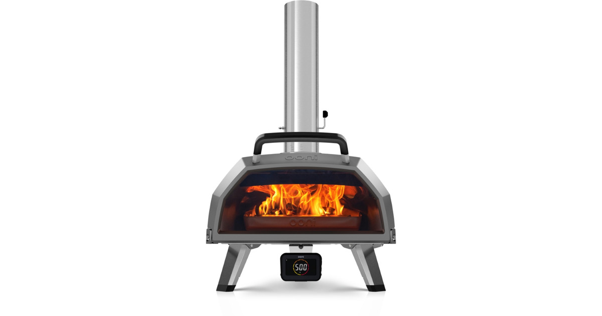 OoniKaru 2 Pro Multi-Fuel Pizza Oven pizzaoven  (16'' pizza, Hout, houtskool en gas)