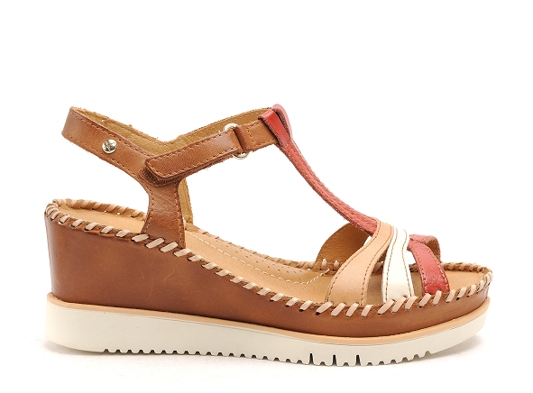 Pikolinos nu pieds talons femme agua dulce 1776 multicolore