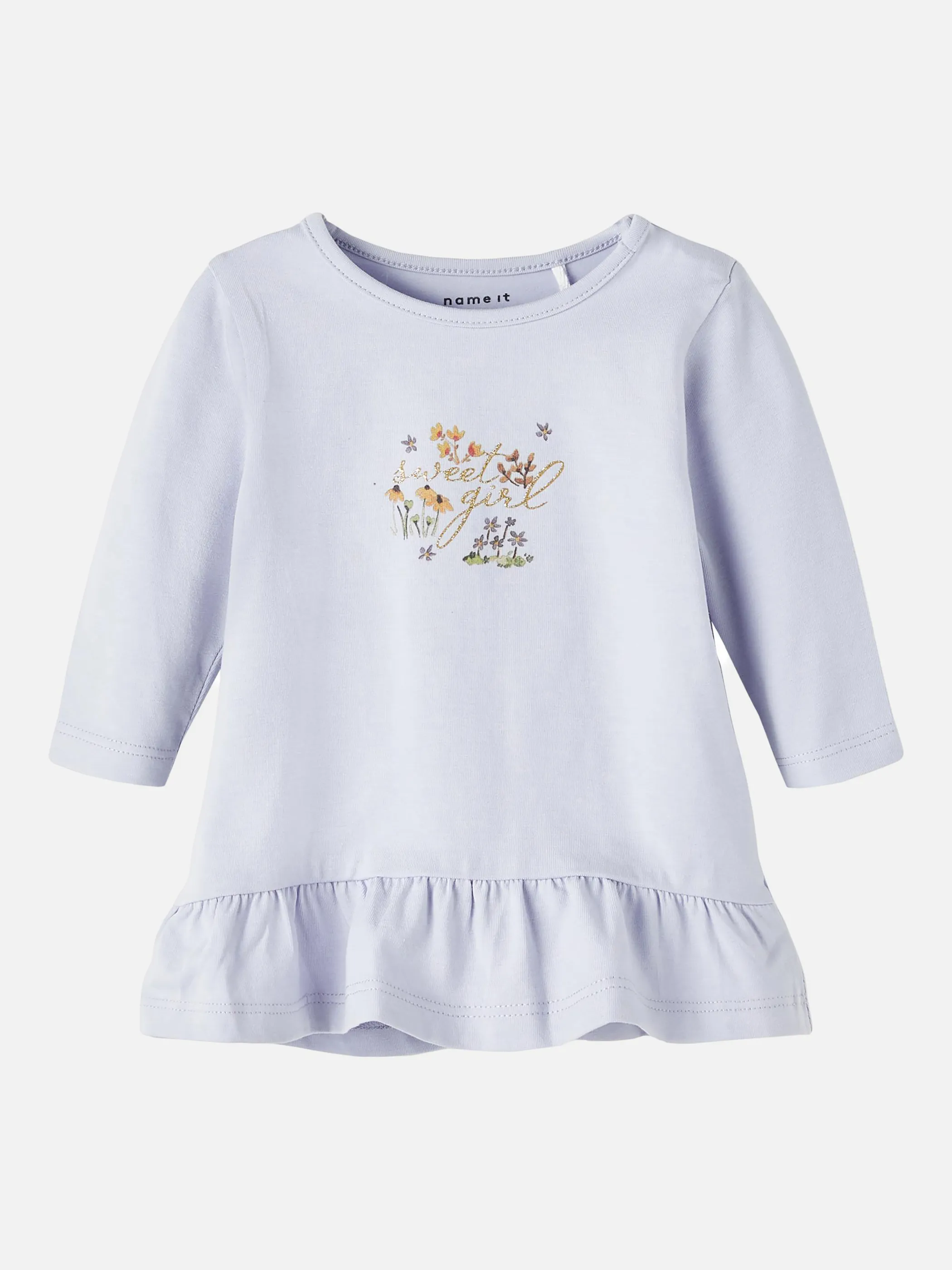 Baby Langarmshirt mit Voilant