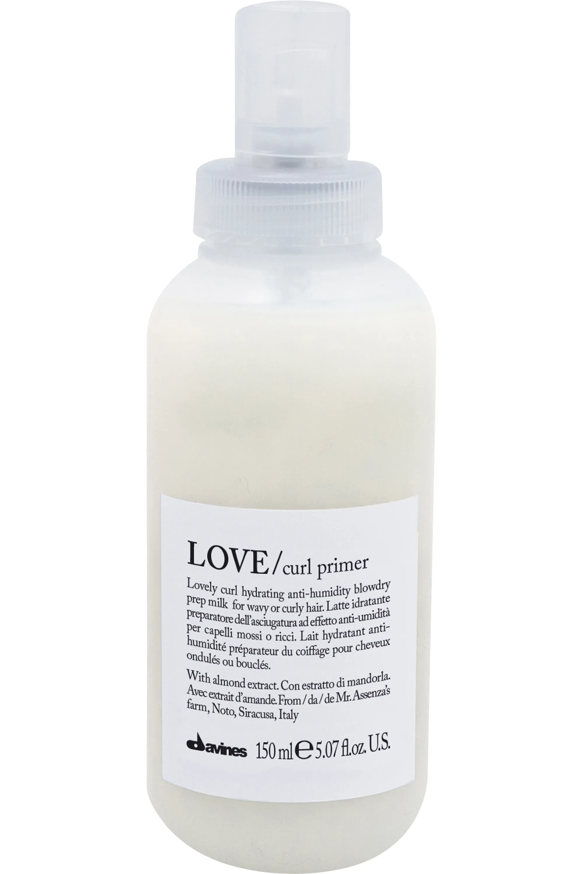 Davines Lait hydratant & définition boucles Love Curl-150 ml