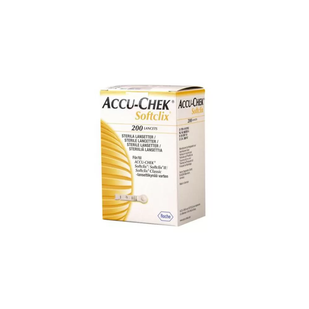 Accu-Chek SoftClix lancetter - 200 stk.