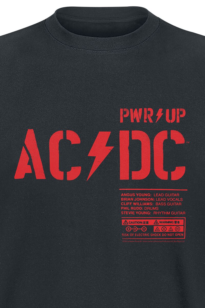 PWR UP | AC/DC T-Shirt Manches courtes