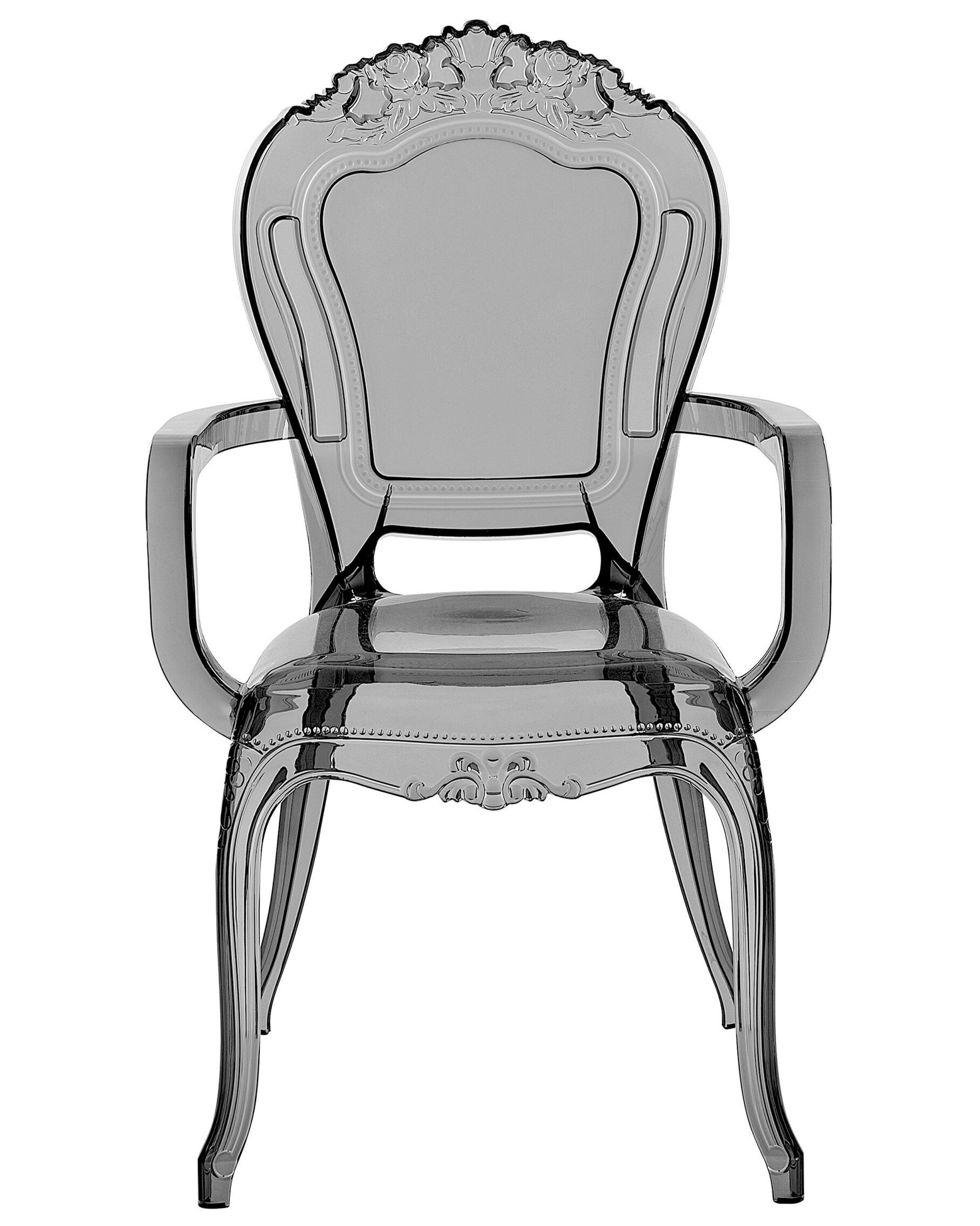 Set van 2 eetkamerstoelen VERMONT Zwart