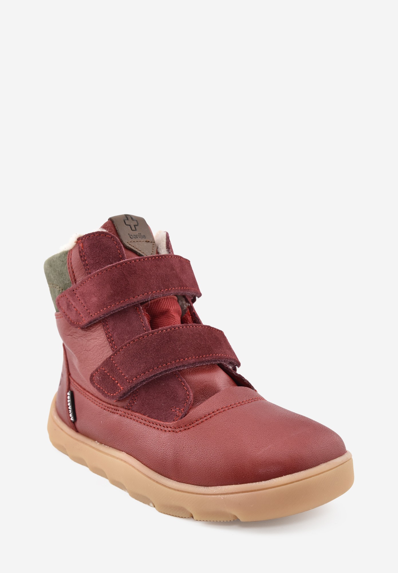 Nendaz Barefoot AQUA STOP Wollfutter Kinder Rot