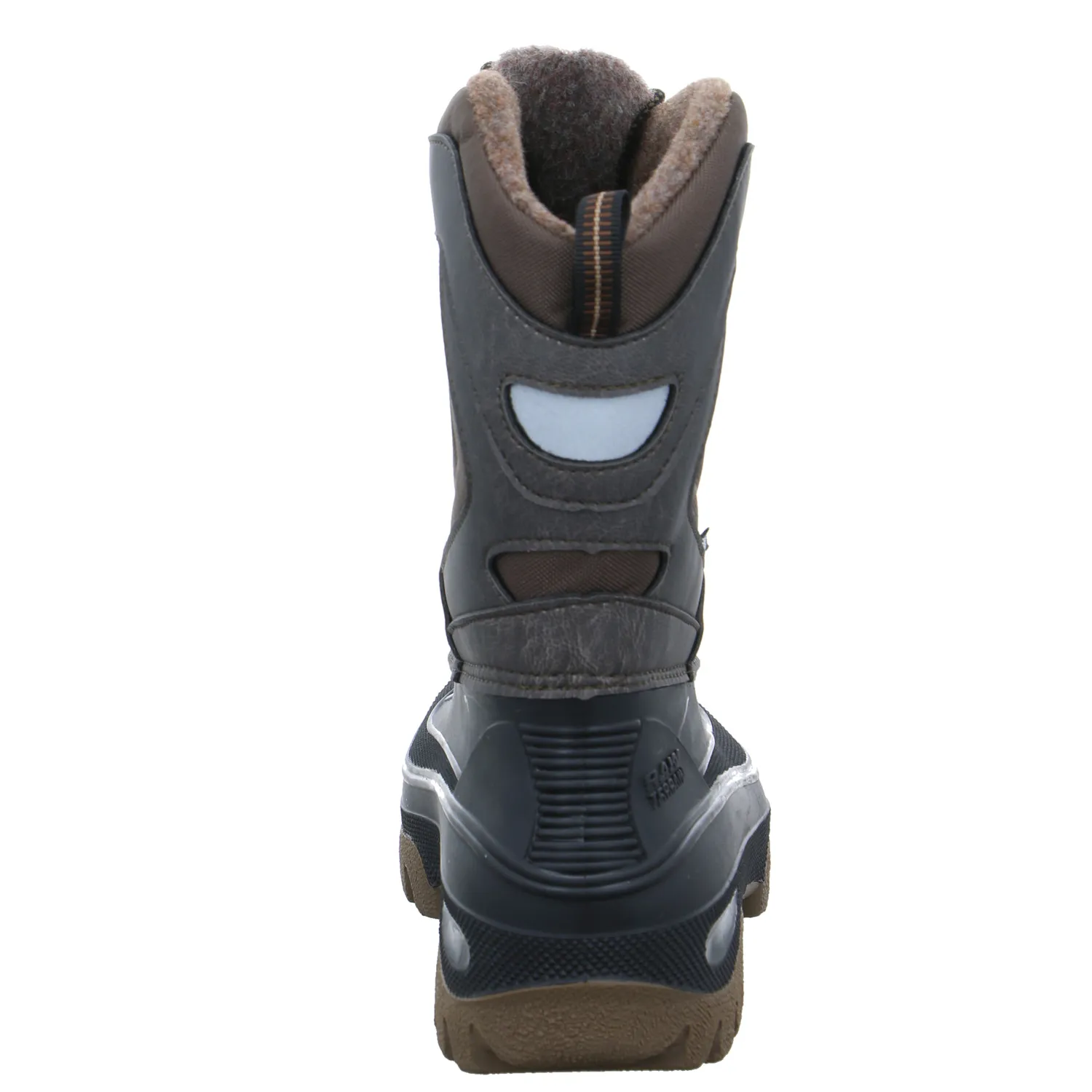 SPIRALE Gummistiefel Warmfutter Schwarz Synthetik