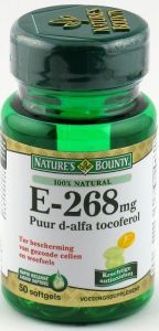 Natures Bounty Vitamine E268 100% natuurlijk 50st