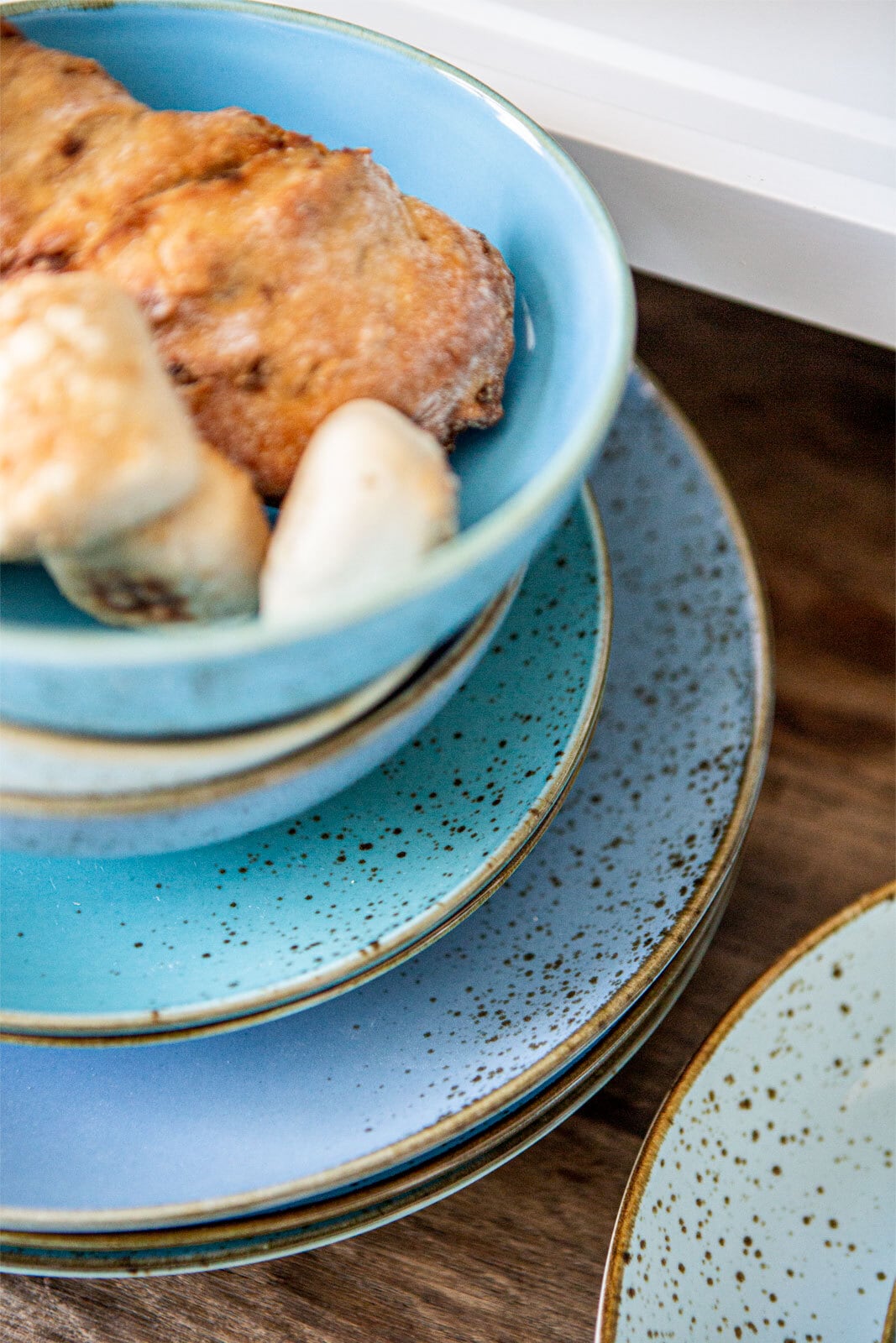 CreaTable Kombiservice NATURE COLLECTION AQUA 16-teilig blau