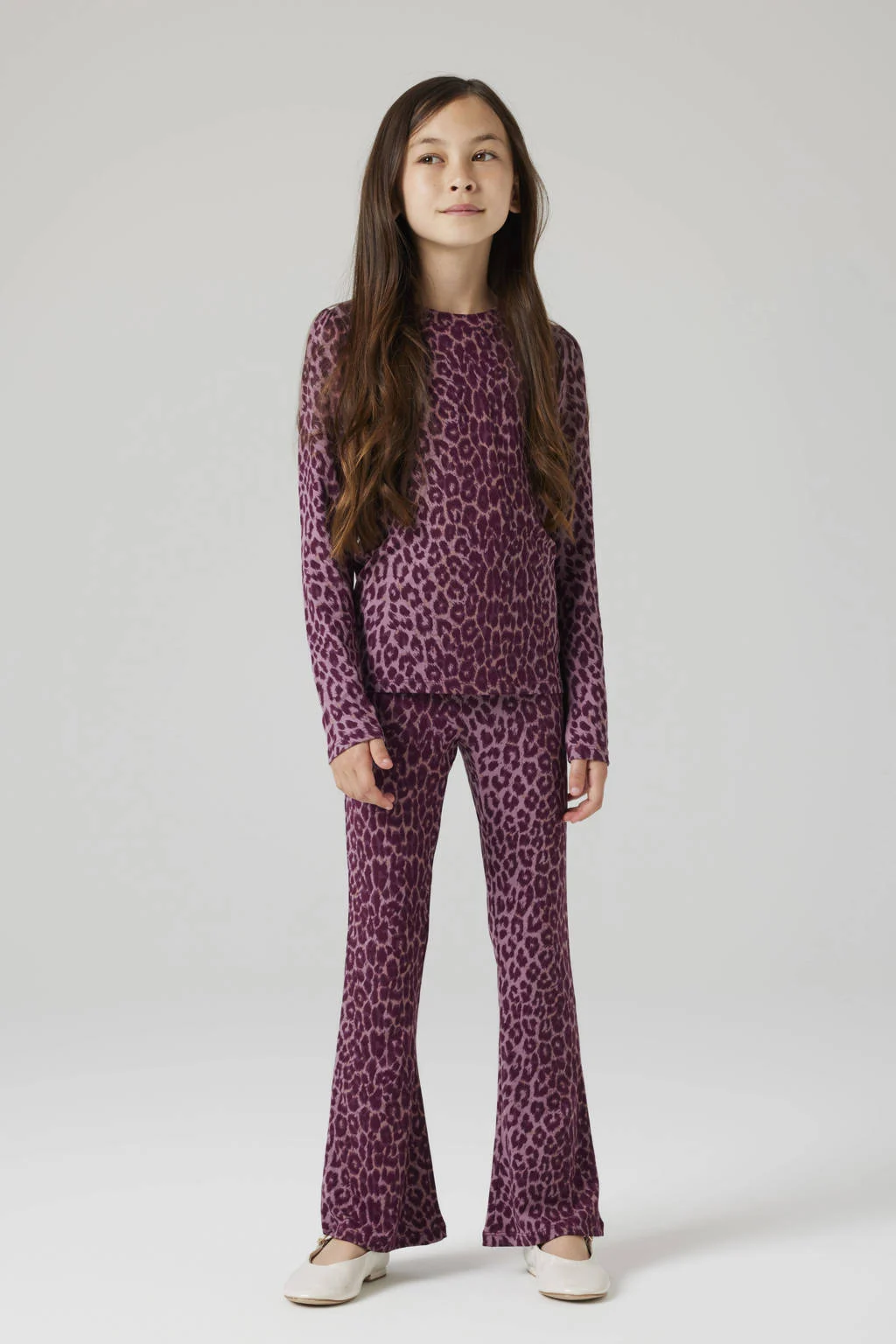 NAME IT KIDS longsleeve donkerrood