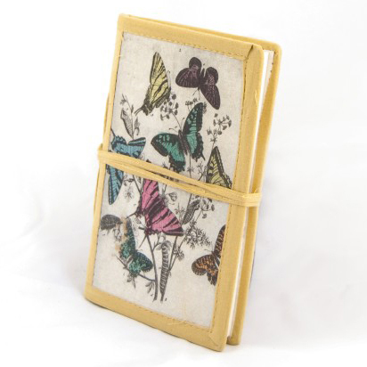 Notizbuch 'Homa' aus handgeschöpftem Papier, B 10 cm, H 15 cm günstig bestellen