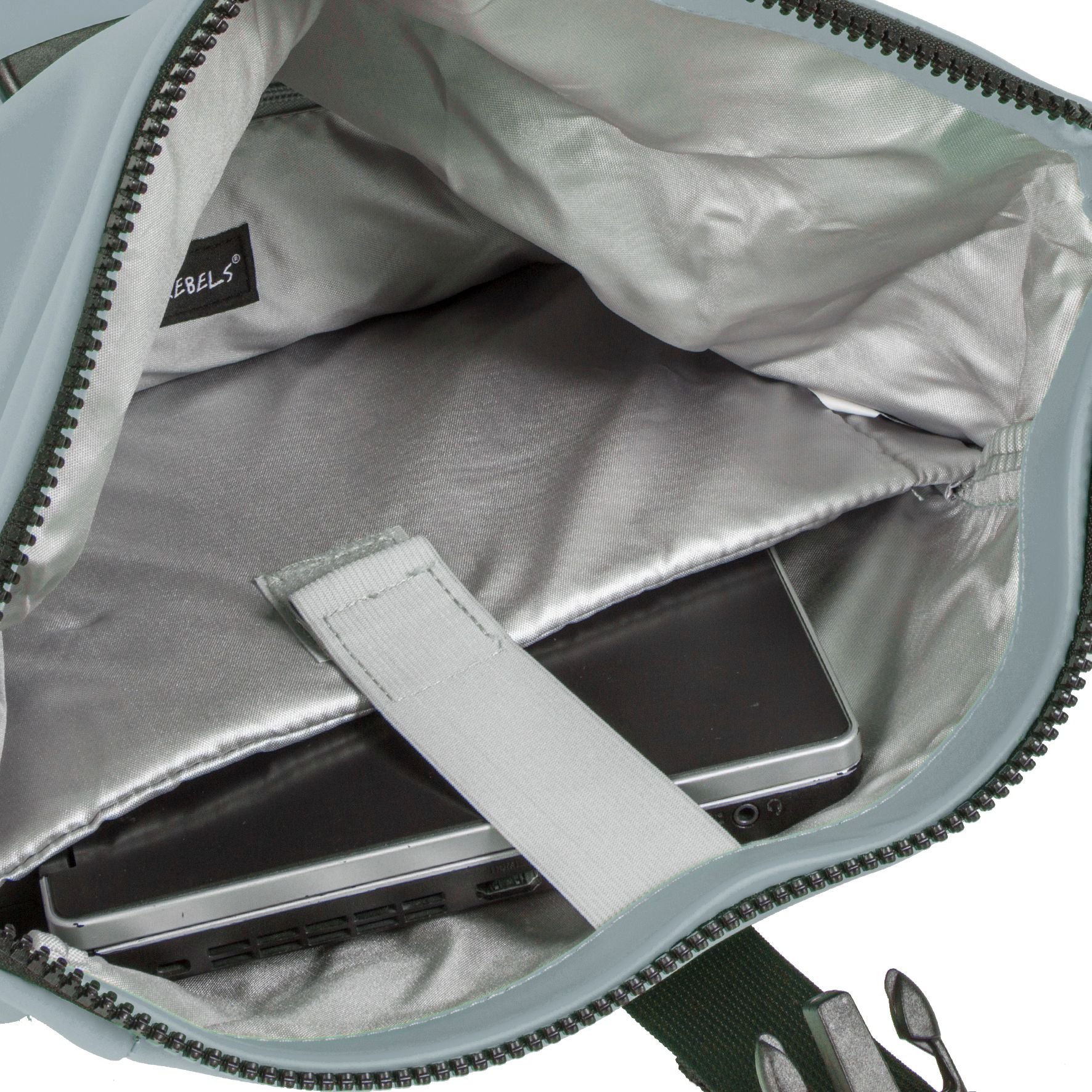 New Rebels Mart New York Rolltop Backpack Soft Blue