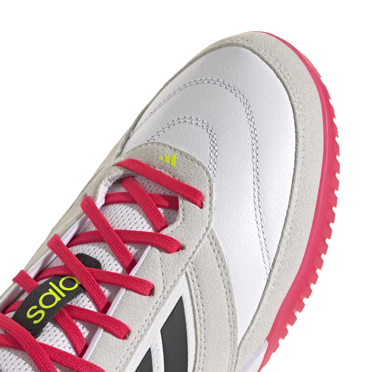 Adidas Top Sala Competition II Zaalvoetbalschoenen (IN) Wit Grijs Rood Geel