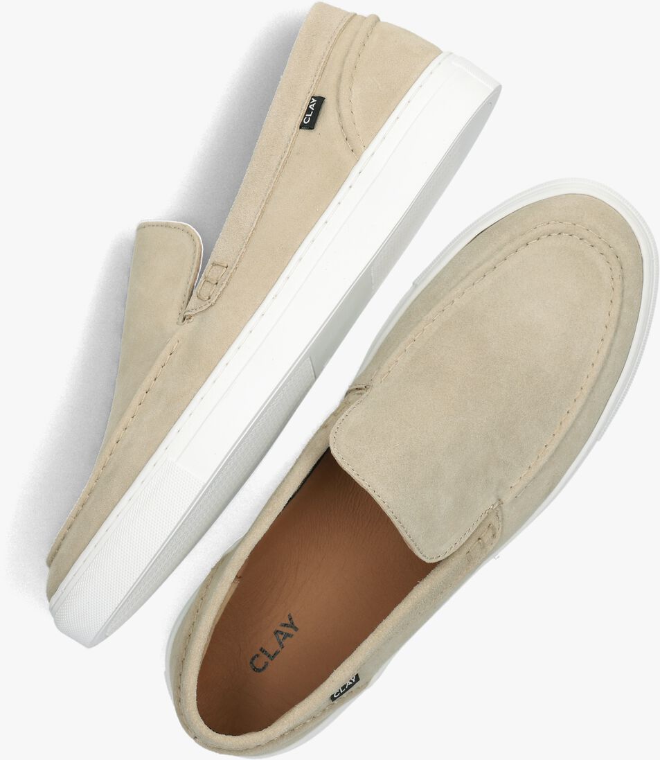 CLAY bruine clay loafers shn2311