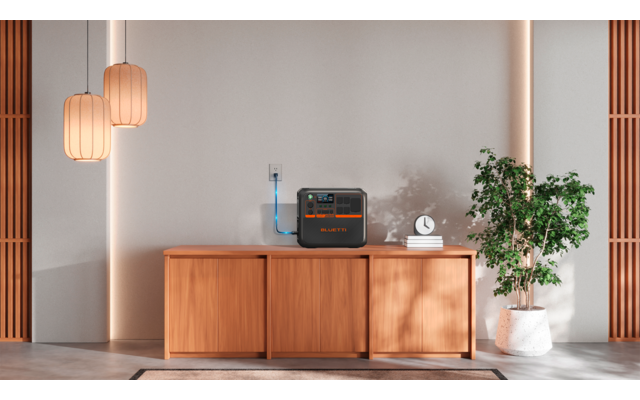 BLUETTI AC200P L-Black-EU tragbare Powerstation 1250 W