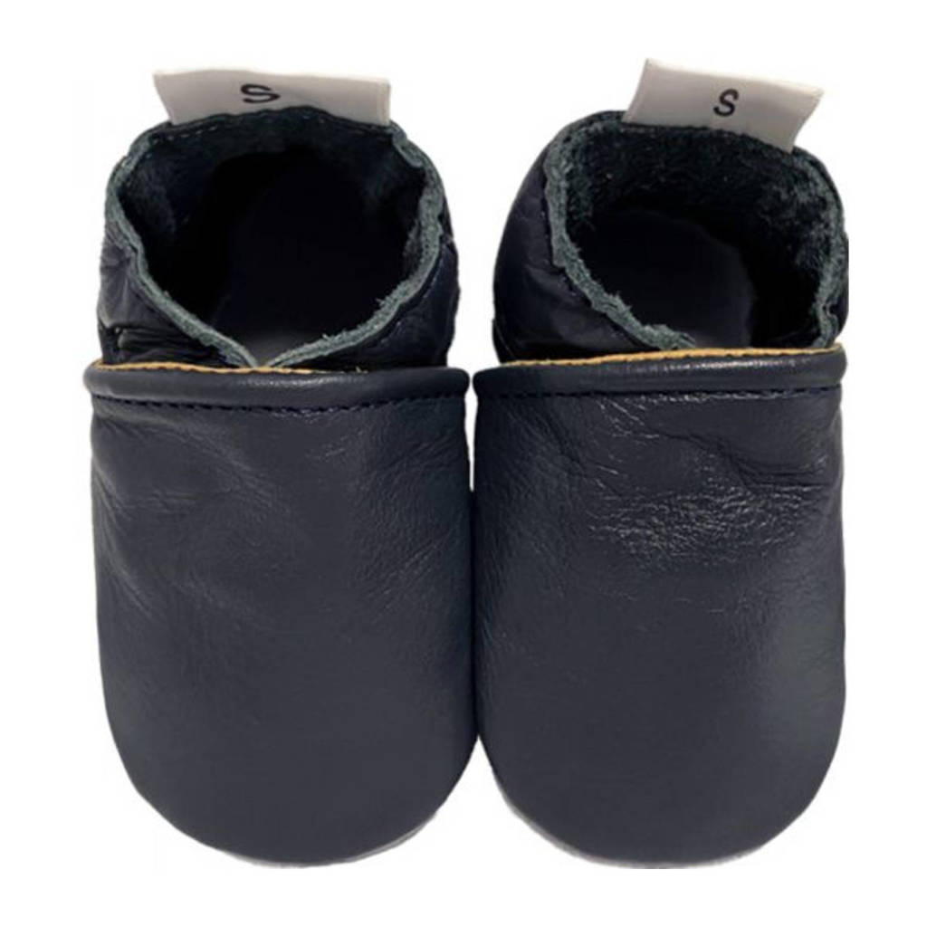 Babysteps leren babyslofjes antraciet