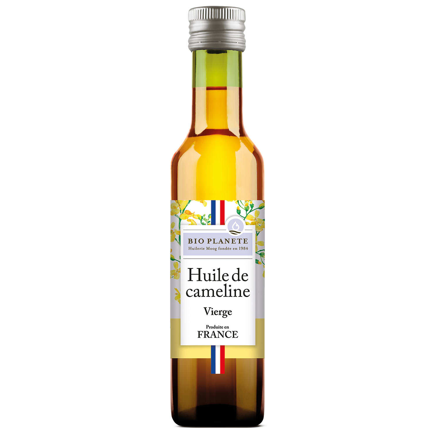 Huile de cameline vierge - Bio et produite en France