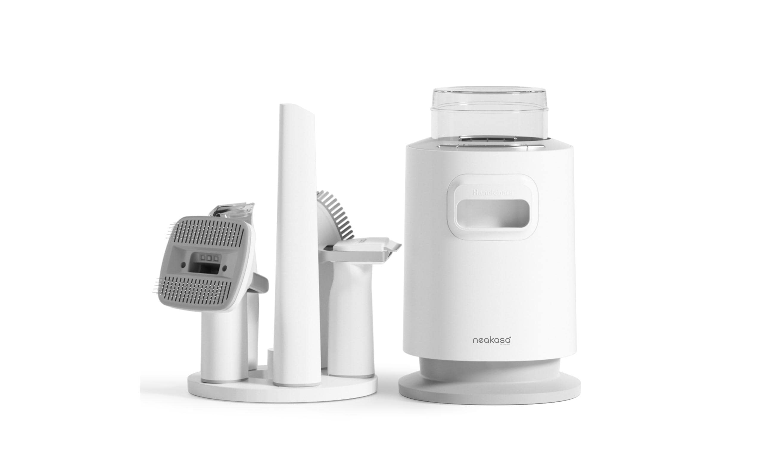 P0 Pro Hundeschermaschine, 5in1 mit StaubsaugerSchermaschine, Tiersauger für Hunde und Katzen