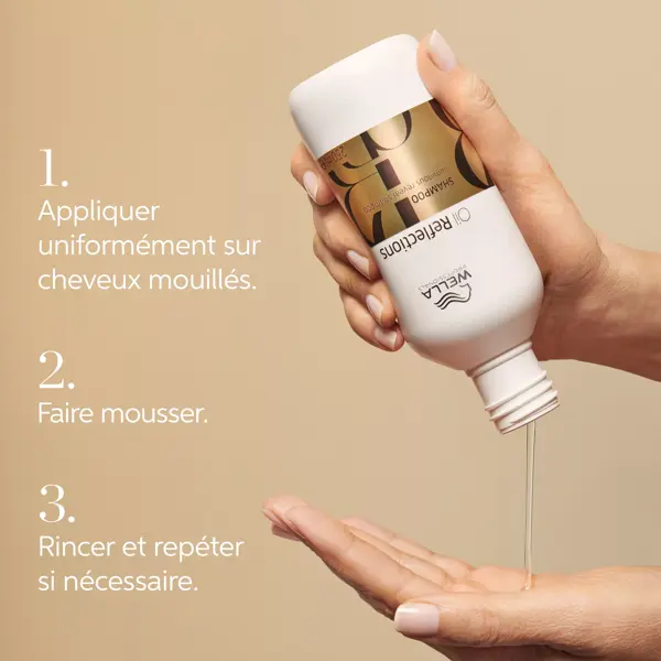 Shampoo Wella Professionals Oil Reflections Light para todos os tipos de cabelo 250ml