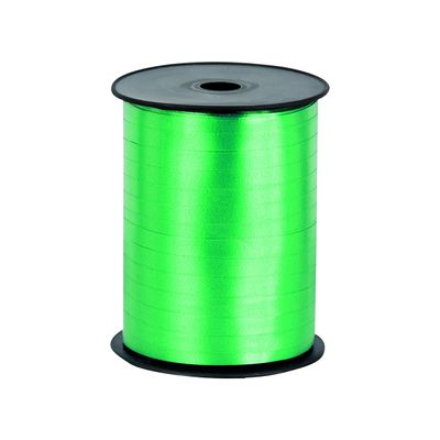 Logistipack - Bolduc brillant - ruban d'emballage 7 mm x 500 m - vert