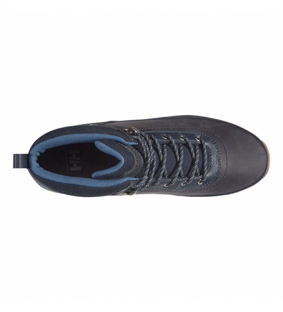 Botas de couro azul marinho Helly Hansen Calgary