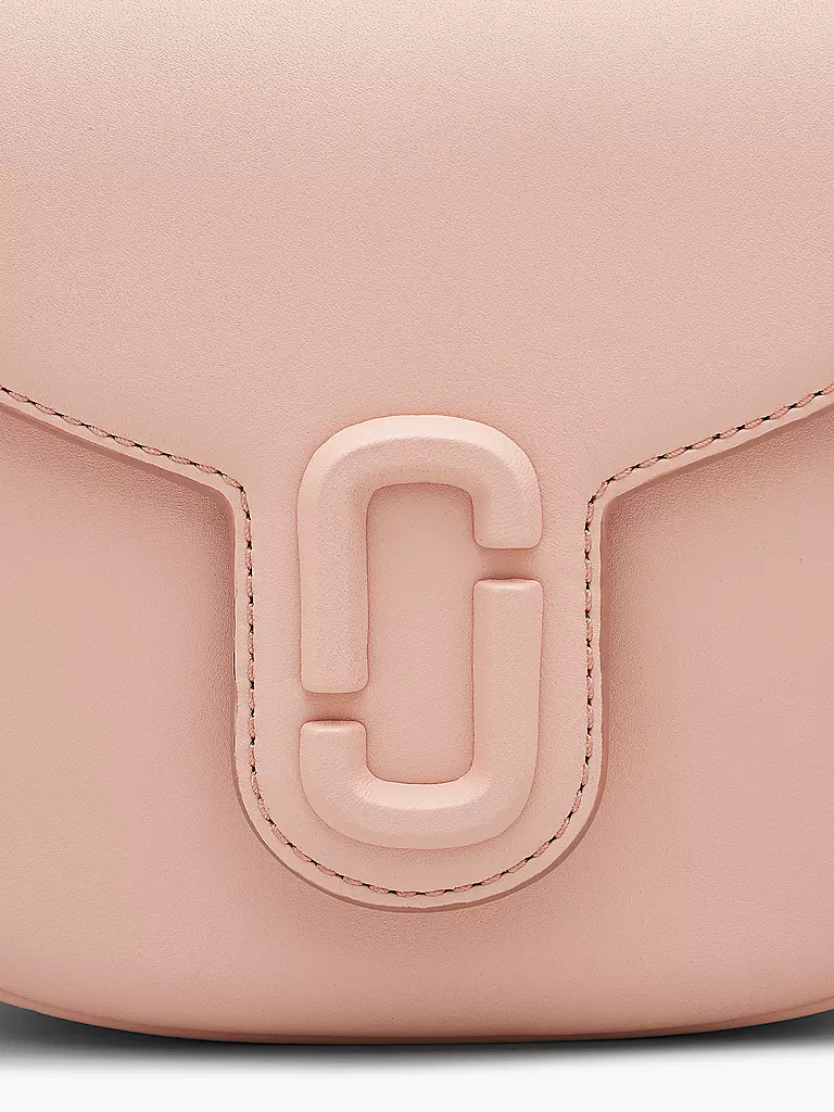 MARC JACOBS Ledertasche - Mini Bag THE SMALL SADDLE BAG rosa