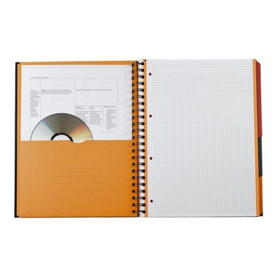 Oxford Filingbook - Cahier A4+ - 200 pages - ligné