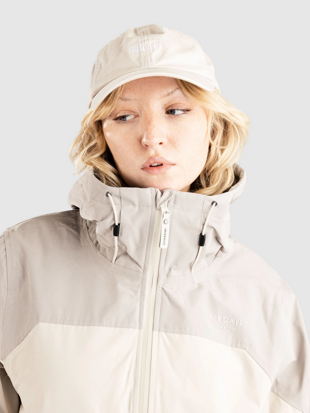 Iriedaily Kat Hooded Jacket beige